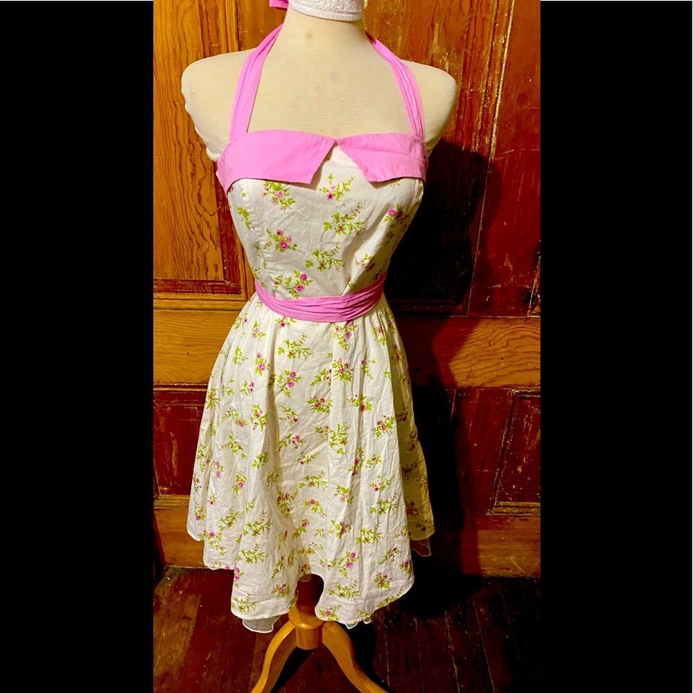 Vintage backless dress 11